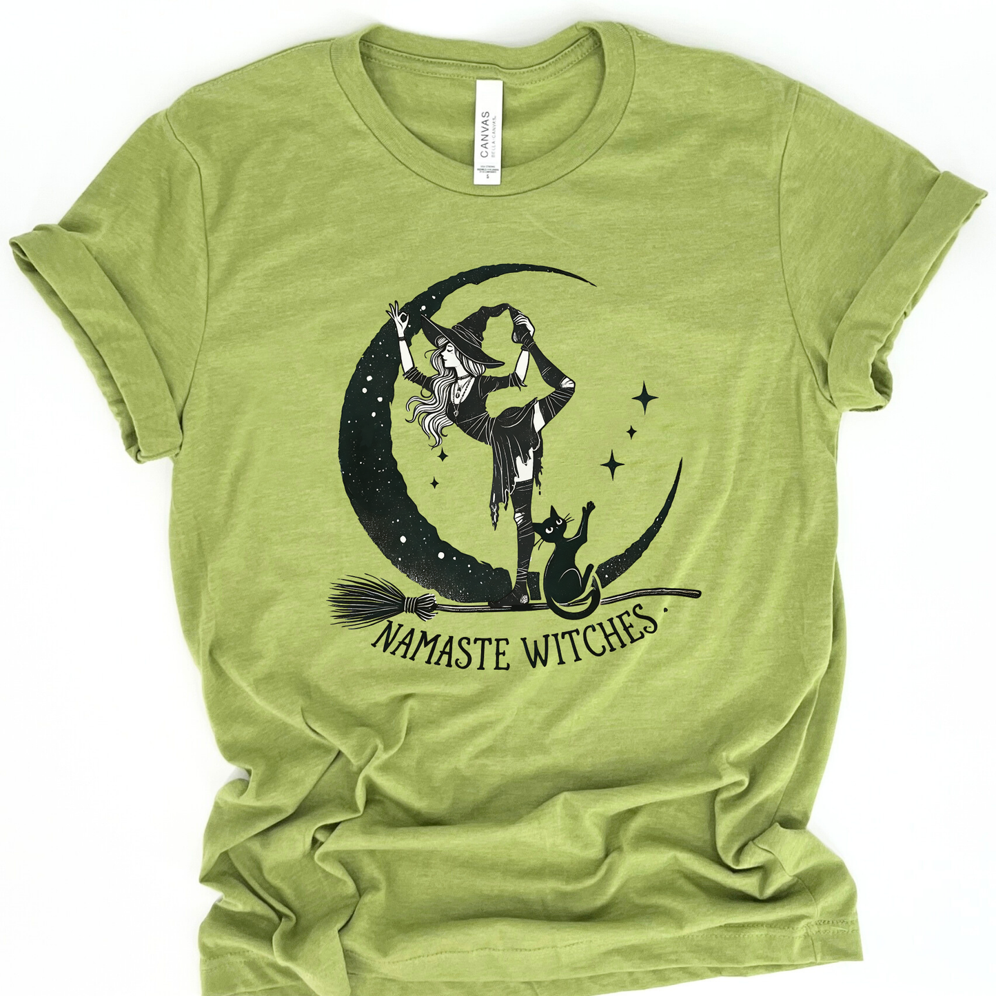 Namaste witches halloween t-shirt, Assorted colors