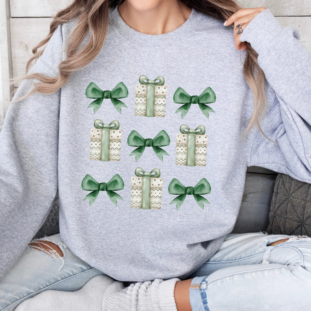 Christmas presents coquette women's sweatshirt