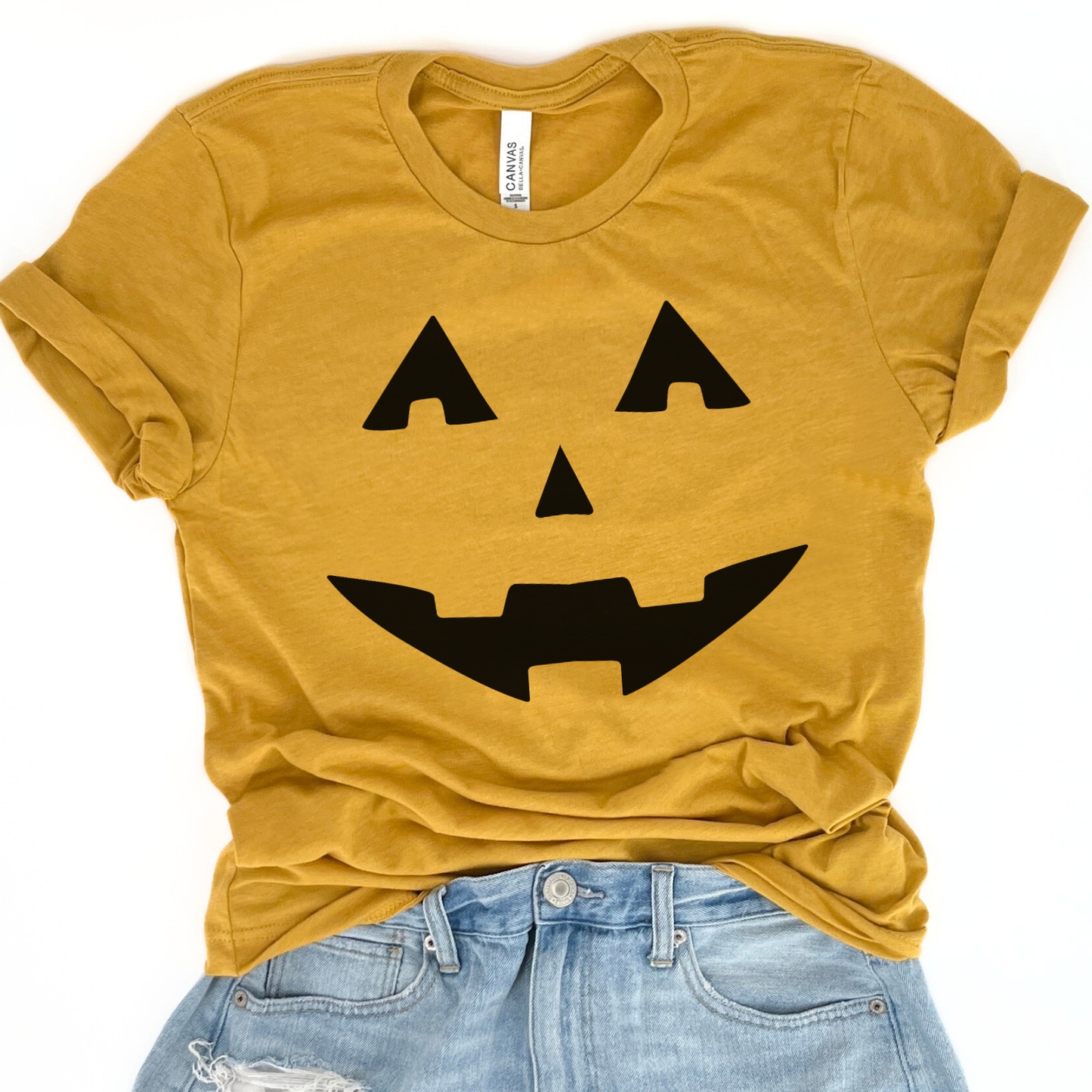 Pumpkin face Halloween t-shirt