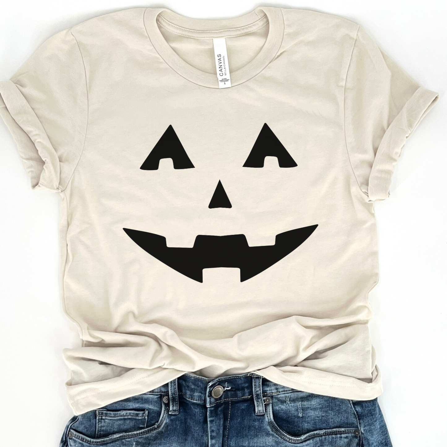 Pumpkin face Halloween t-shirt