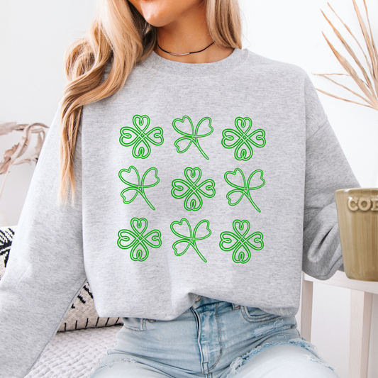 St. Patrick day graphic sweatshirt