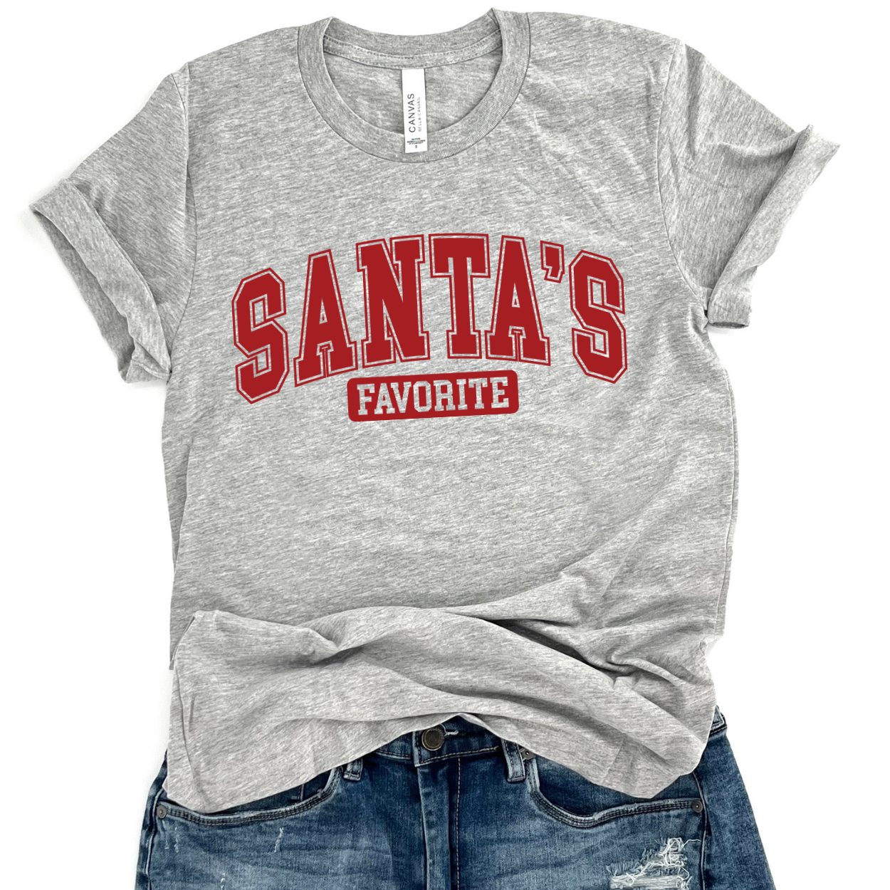 Santa's favorite Christmas t-shirt