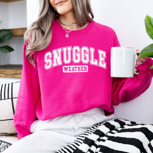 Snuggle weather winter sweatshirt