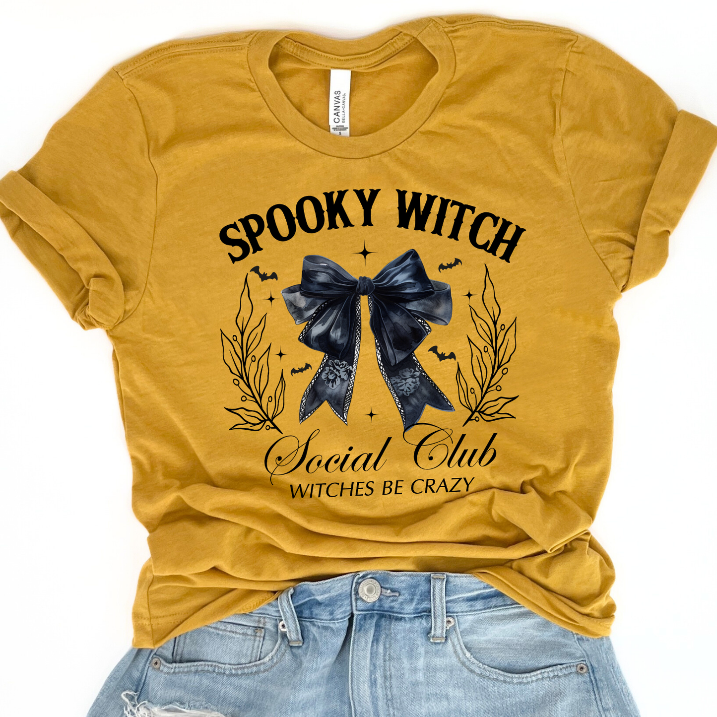 Spooky Witch Social Club Halloween t-shirt