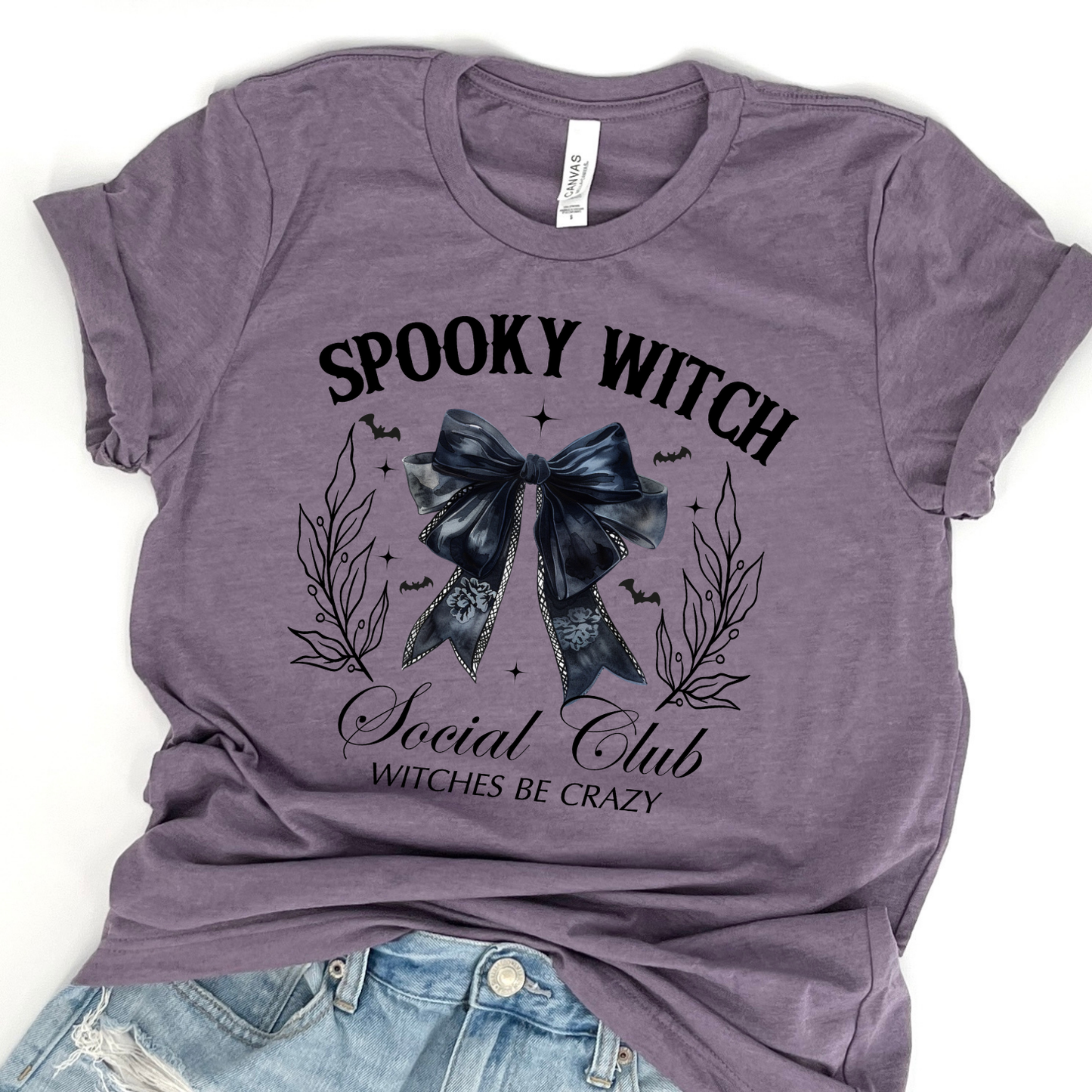 Spooky Witch Social Club Halloween t-shirt