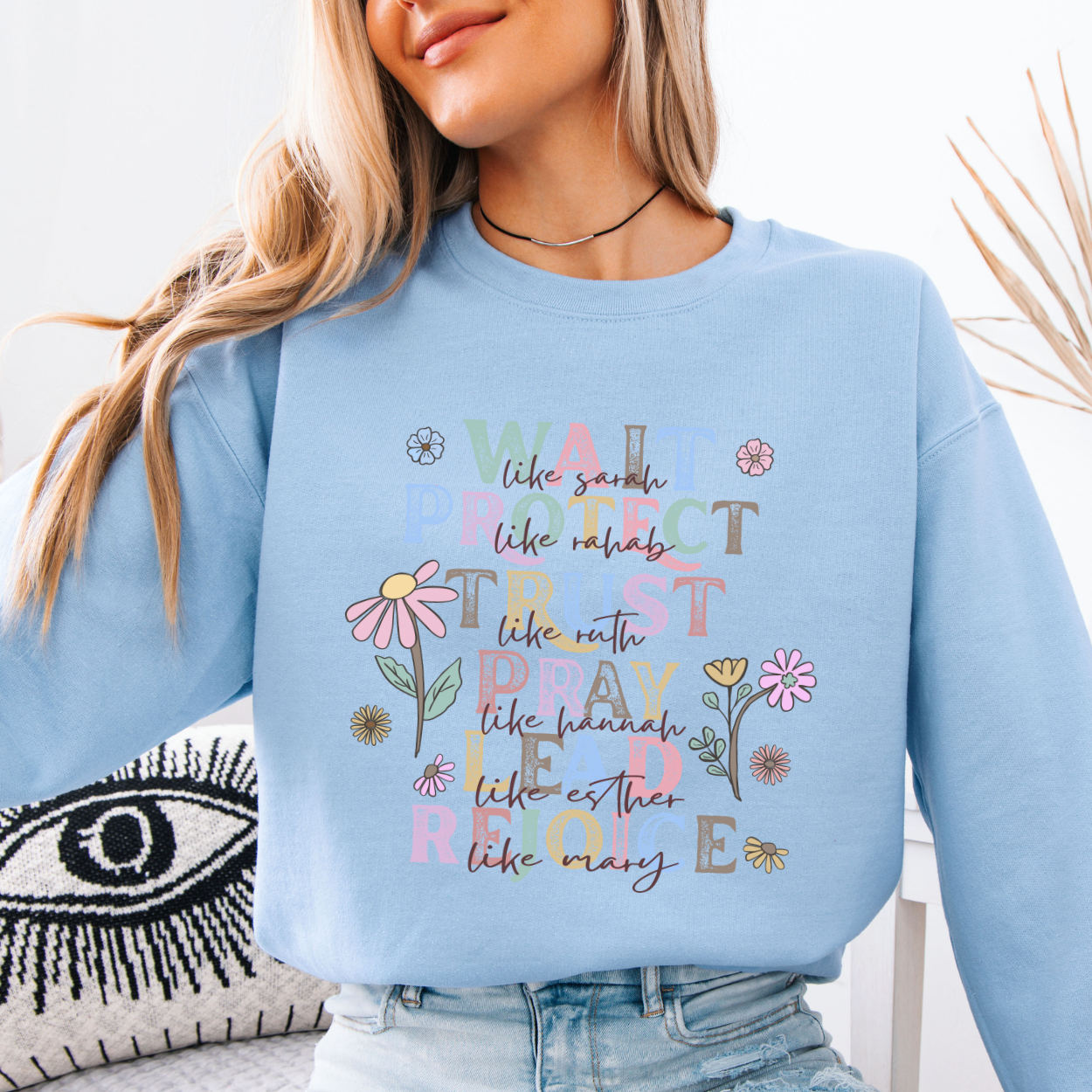 Women's Christian inspirational sweatshirt