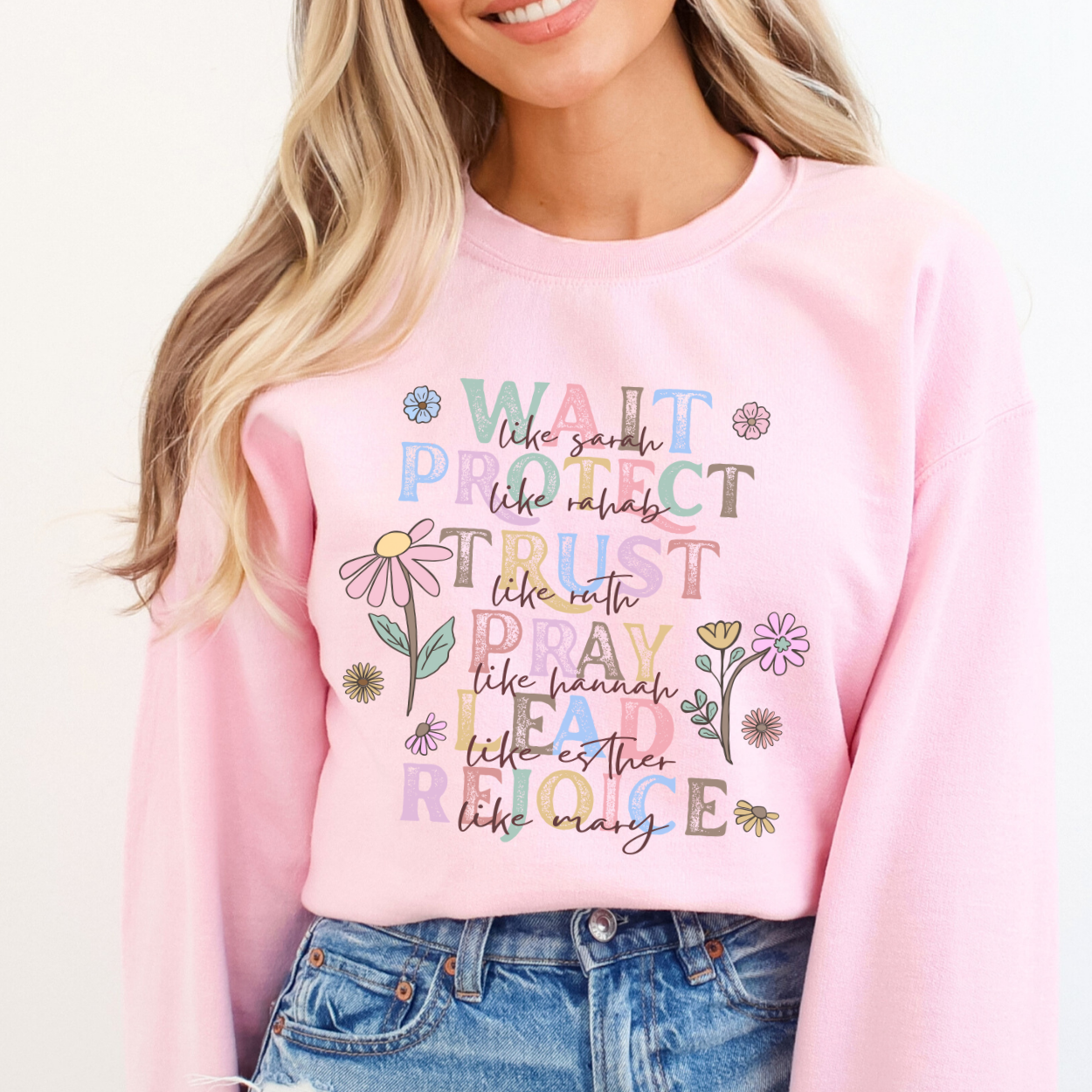 Women's Christian inspirational sweatshirt