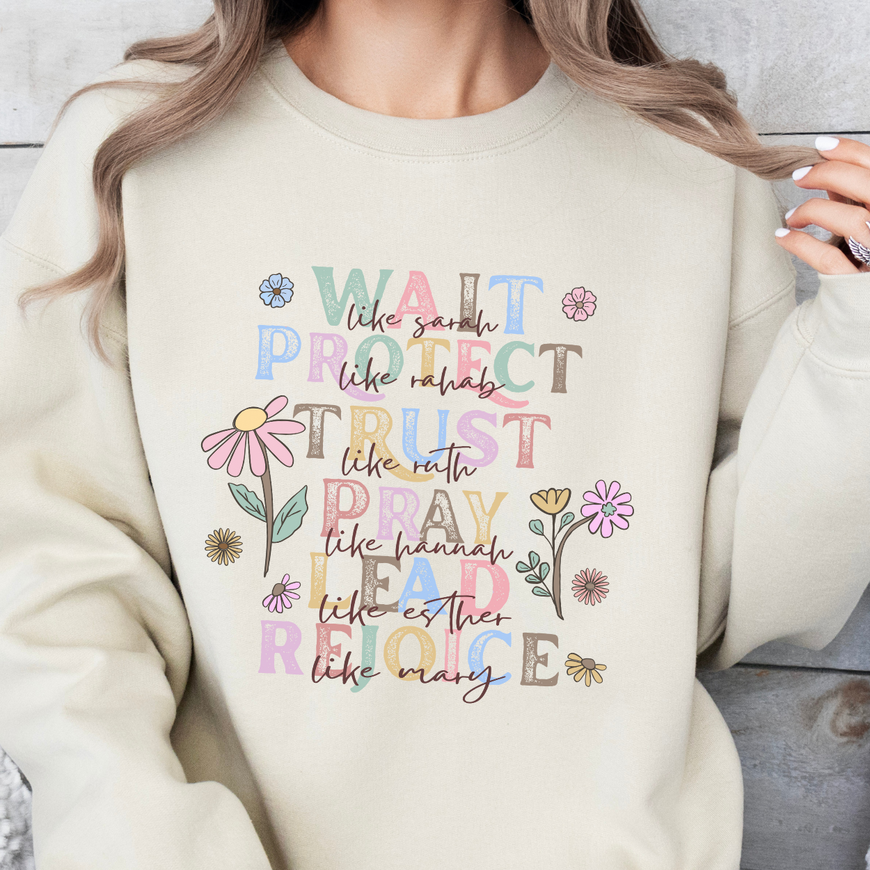 Women's Christian inspirational sweatshirt