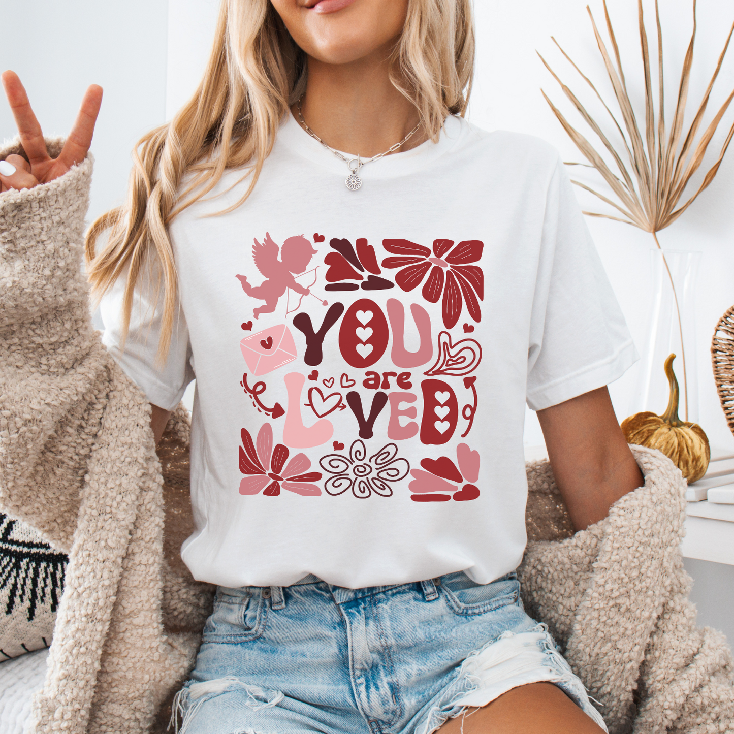 You are loved Valentine's Day t-shirt